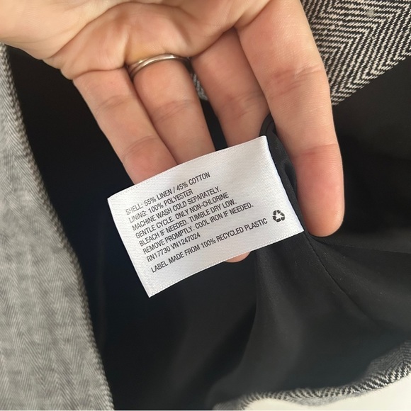 Rachel Comey X Target Grey Oversized Blazer Office Business Casual Neutral NWT - Picture 7 of 8